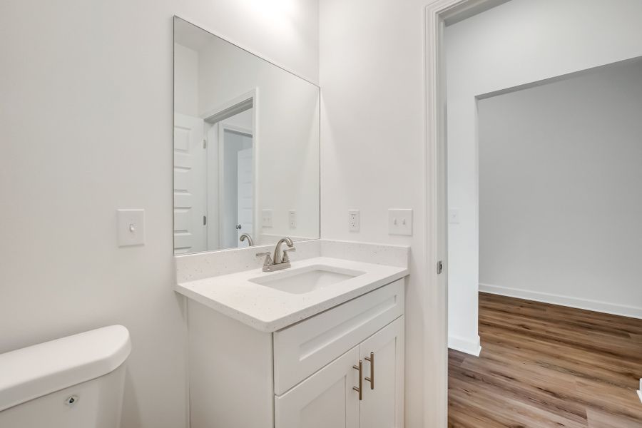 Furnished interior view inside a new home in Barton's Bend, Crestview (Image 6). Furnished interior view inside a new home in Barton's Bend, Crestview (Image 6).