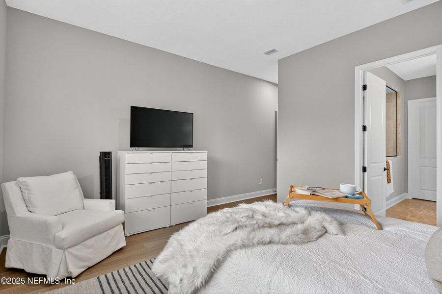 Furnished interior view inside a new home in RiverTown - WaterSong, St. Johns (Image 13).