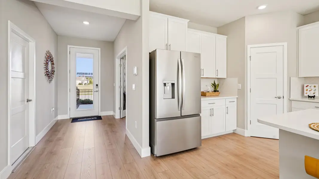 Furnished interior view inside a new home in Buchanan Trails, Newberry (Image 3).