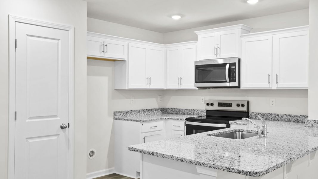 Furnished interior view inside a new home in Chestnut Ridge Townhomes, Greenville (Image 7).