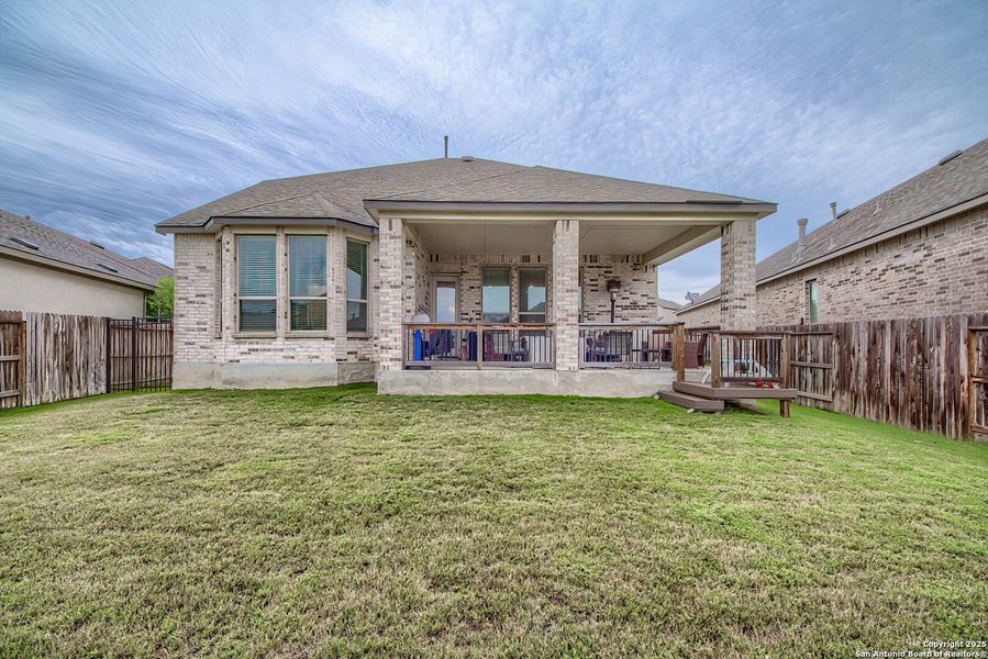Front exterior of a new home in Regent Park, Boerne, TX, highlighting curb appeal (Image 2).