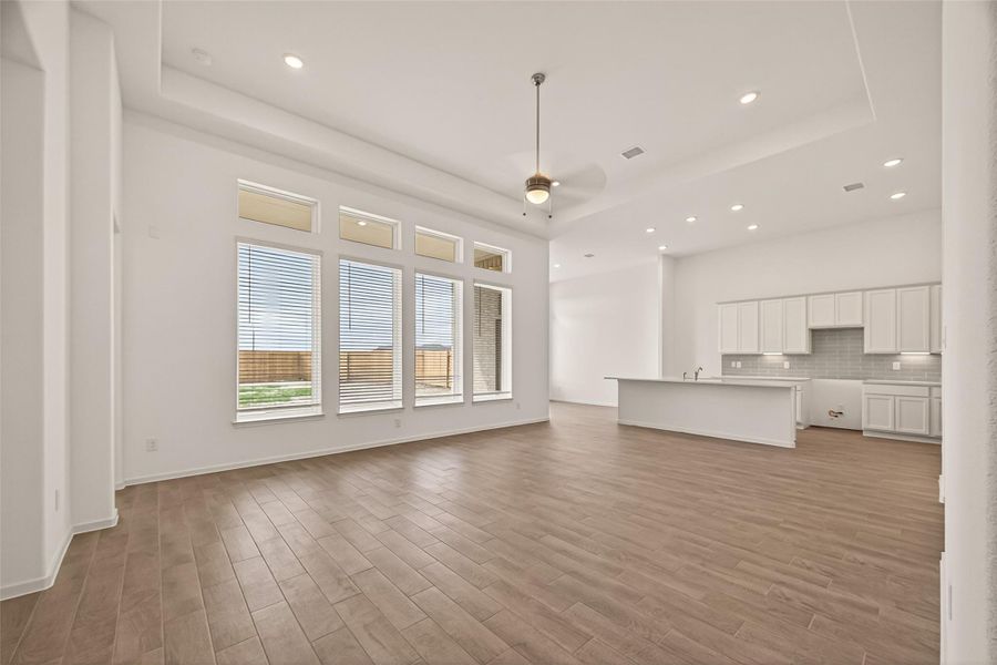 Spacious, unfurnished interior of a new home in Rates starting as low as, Iowa Colony (Image 19).