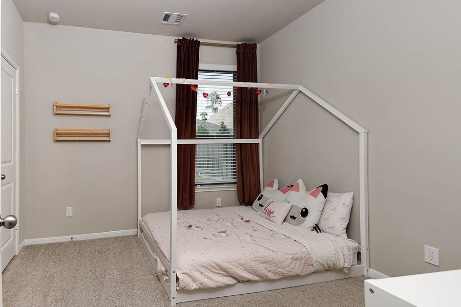 Furnished interior view inside a new home in The Meadows at Imperial Oaks, Conroe (Image 13).