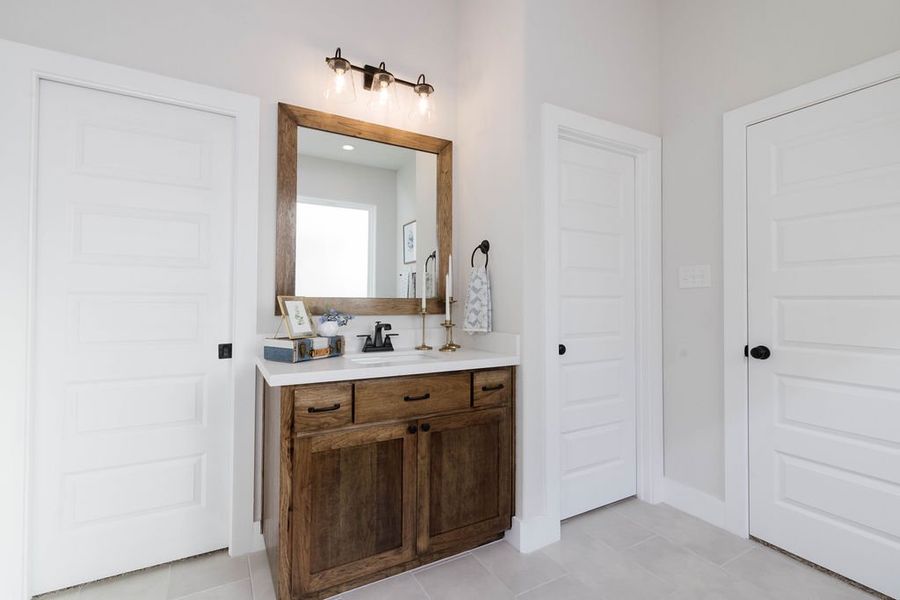Representative furnished interior of a home built from the The Lydia by Reece Homes in Harvest Meadows, Bryan (Image 35).