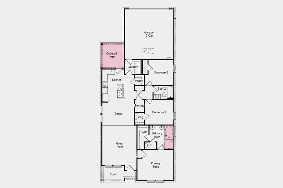 2D floor plan layout of this home in North Sky Celina, Celina, TX (Image 4). 2D floor plan layout of this home in North Sky Celina, Celina, TX (Image 4).