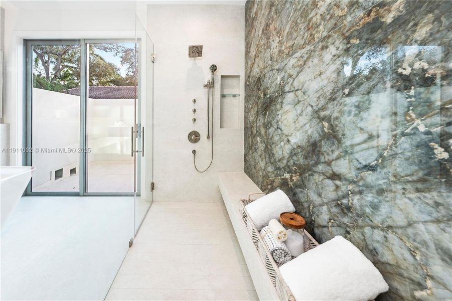 Furnished interior view inside a new home in , Miami (Image 41). Furnished interior view inside a new home in , Miami (Image 41).