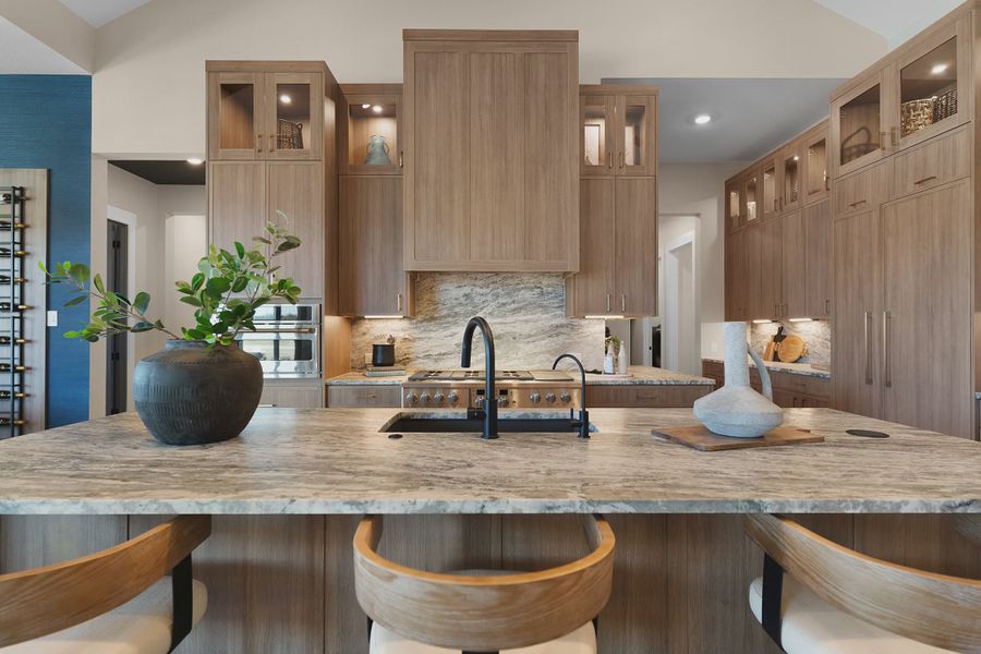 Representative furnished interior of a home built from the Reese by Chesmar Homes in Feathergrass, Fulshear (Image 3).