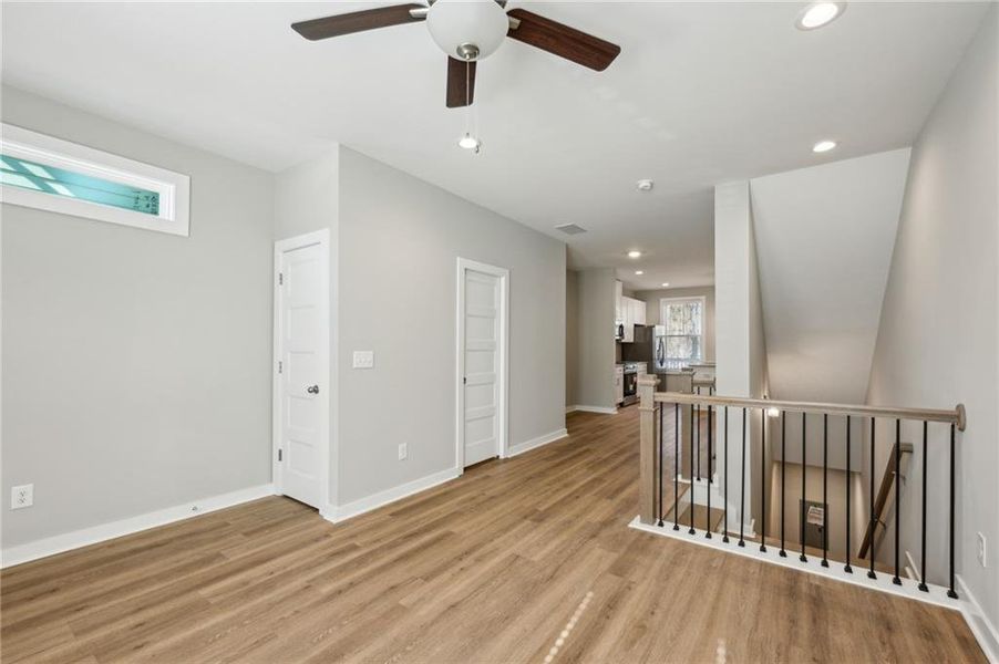 Spacious, unfurnished interior of a new home in Avenue at Oakland City, Atlanta (Image 9).