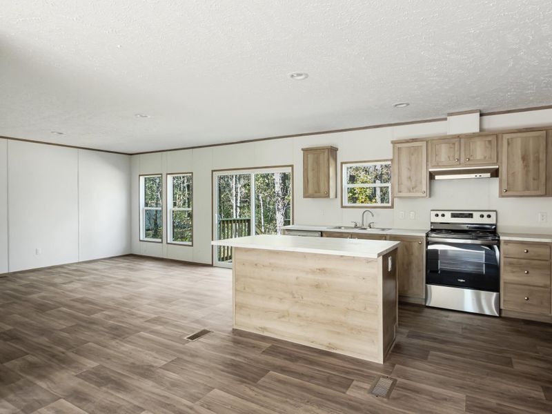Furnished interior view inside a new home in , Walterboro (Image 8).