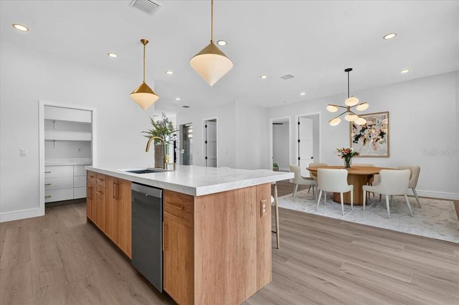 Furnished interior view inside a new home in , Redington Shores (Image 49).