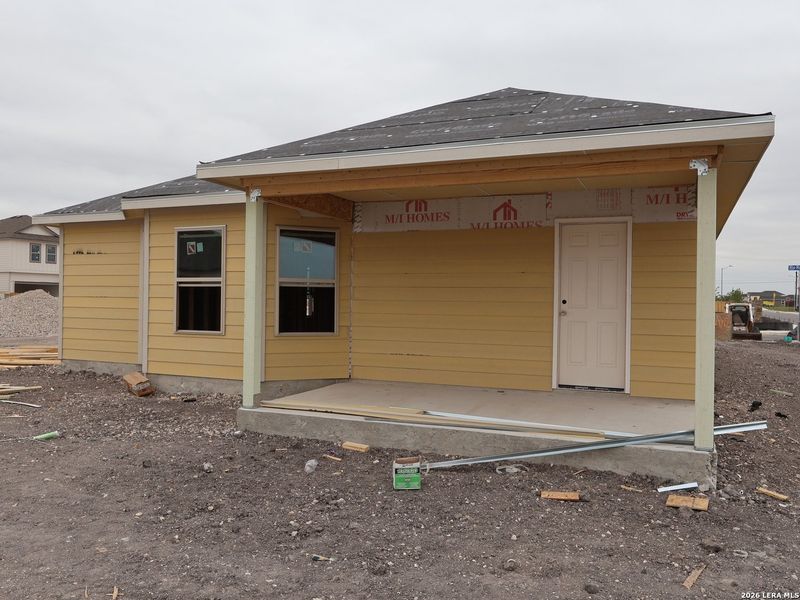 In-progress construction of a new home in Verano Farms, San Antonio, TX (Image 30).