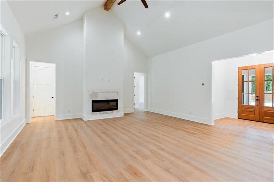 Spacious, unfurnished interior of a new home in , Canton (Image 16).