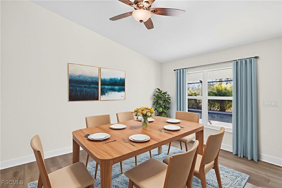 Furnished interior view inside a new home in Cape Coral, Cape Coral (Image 8).