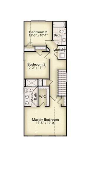 Second Floor (3 Bedroom Option)