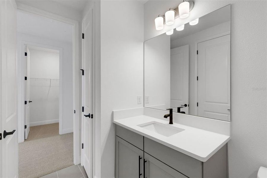 Furnished interior view inside a new home in Creeks Edge at Twin Rivers, Parrish (Image 18).