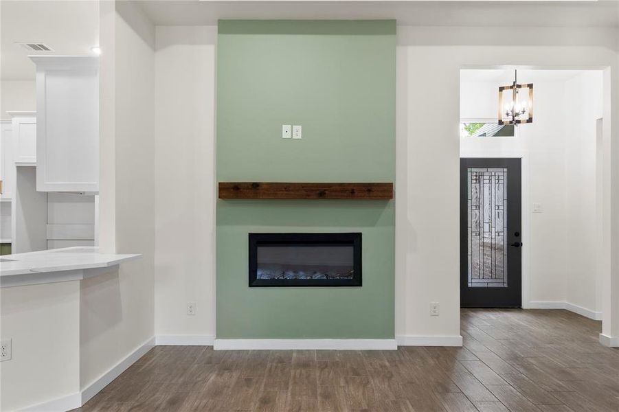 Furnished interior view inside a new home in , Greenville (Image 8).
