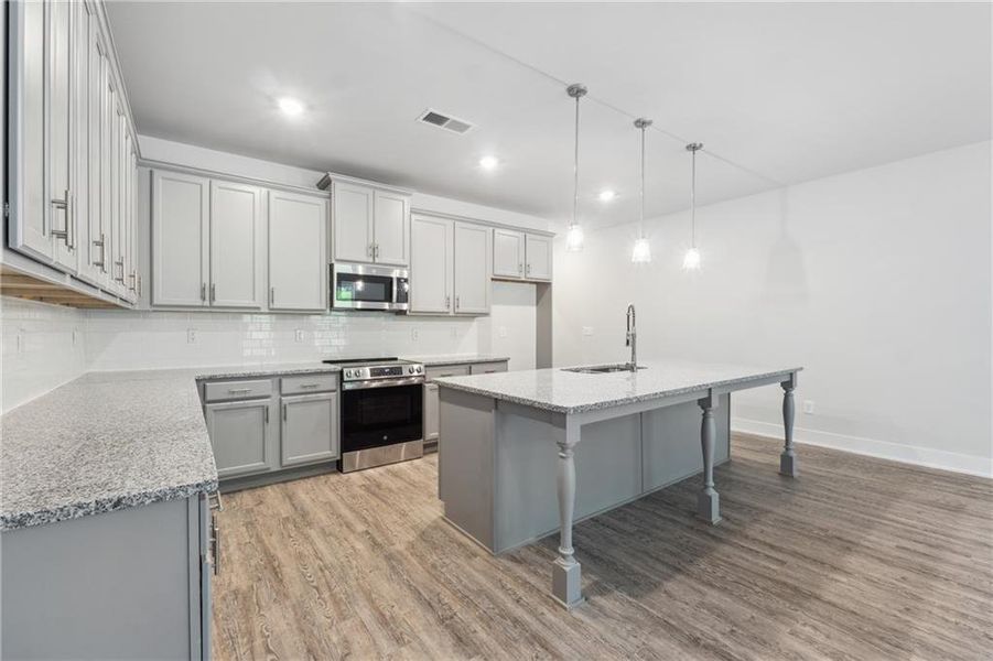 Furnished interior view inside a new home in , Gainesville (Image 37).