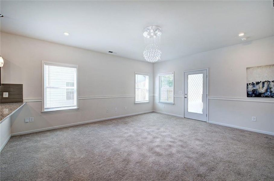 Spacious, unfurnished interior of a new home in , Cartersville (Image 19).