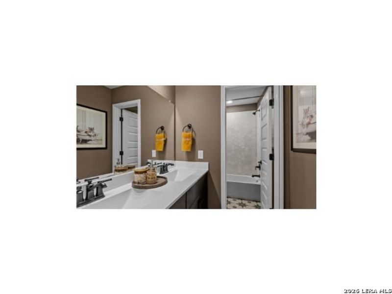 Furnished interior view inside a new home in Morgan Meadows, San Antonio (Image 5).