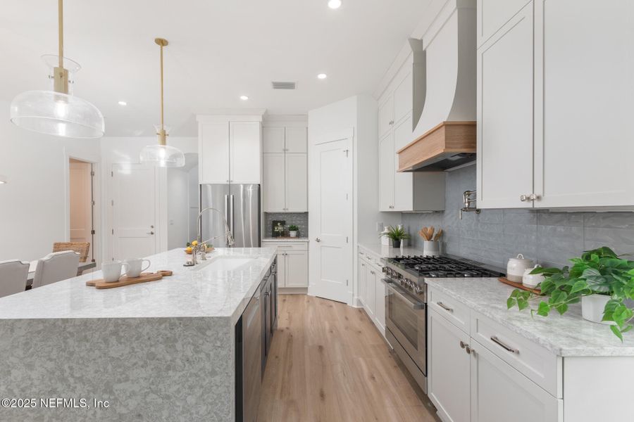 Furnished interior view inside a new home in , Jacksonville Beach (Image 8).