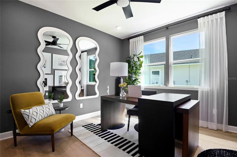 Furnished interior view inside a new home in Rye Manor at Legacy Preserve, Parrish (Image 12).
