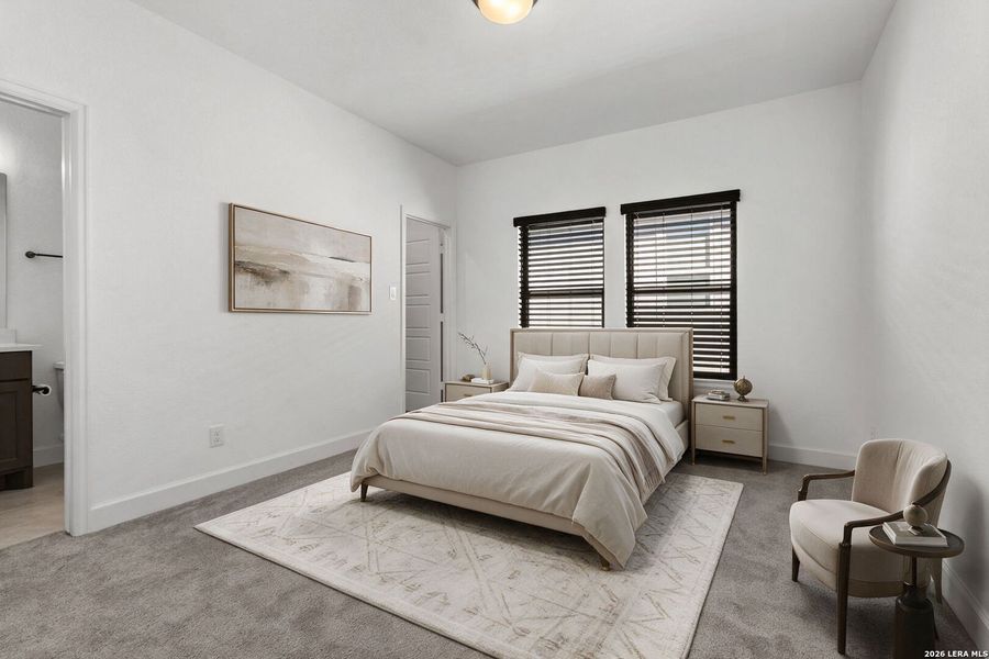 Furnished interior view inside a new home in Esperanza, Boerne (Image 20).