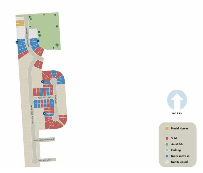 Image 3 of a home in Landing Meadows - Premier Series.