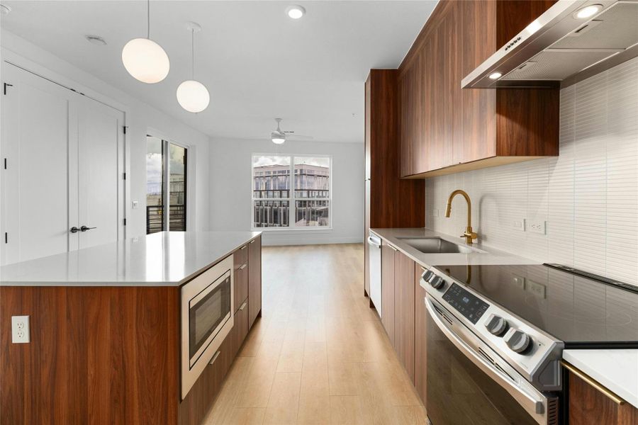 Furnished interior view inside a new home in , Austin (Image 11).