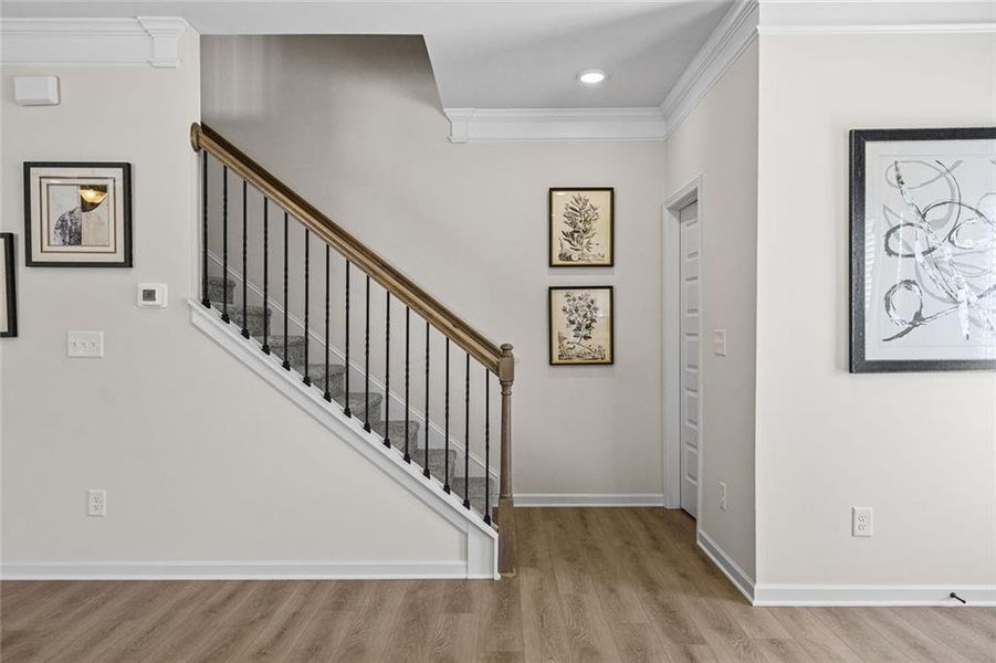 Spacious, unfurnished interior of a new home in Sanders Park, Austell (Image 19). Spacious, unfurnished interior of a new home in Sanders Park, Austell (Image 19).