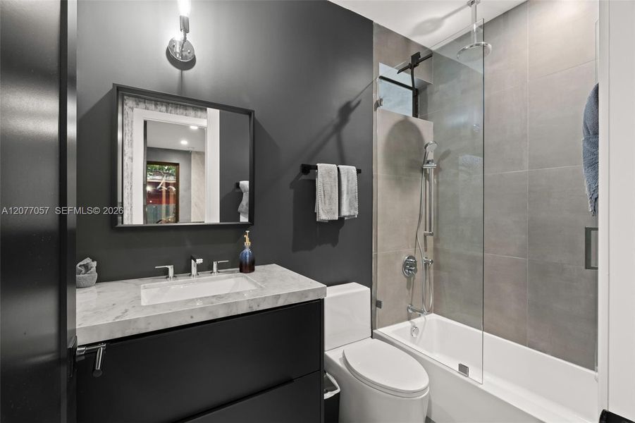 Furnished interior view inside a new home in , Miami (Image 9). Furnished interior view inside a new home in , Miami (Image 9).