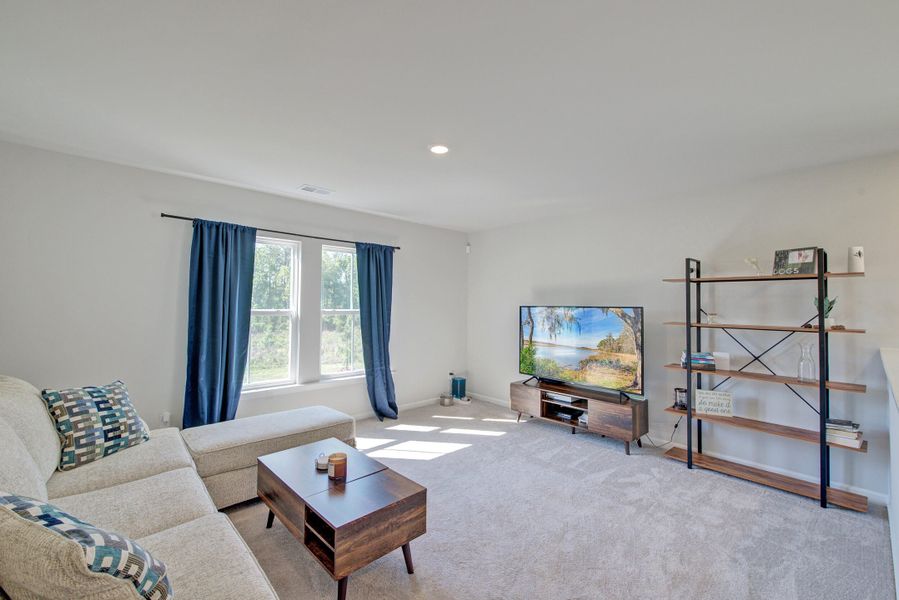 Furnished interior view inside a new home in Heron's Walk at Summers Corner, Summerville (Image 13).