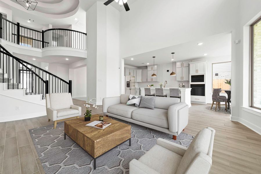 Virtually staged representative photo. Home under construction. Design selections and colors may vary.