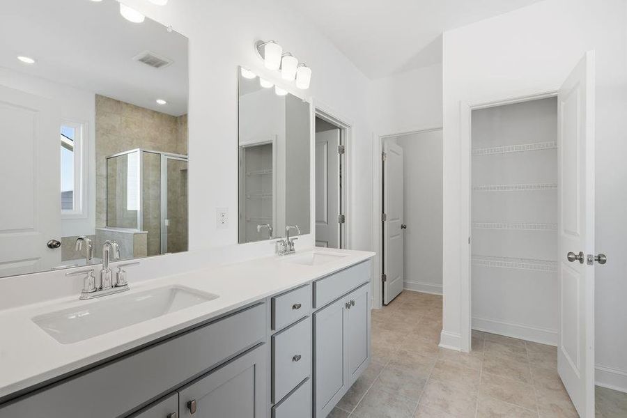 Furnished interior view inside a new home in Bailey Fence, Dacula (Image 11).