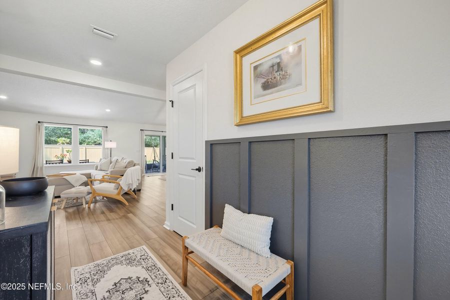 Furnished interior view inside a new home in , Jacksonville (Image 16).