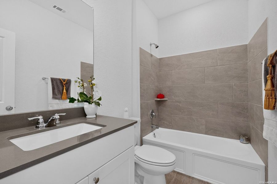 Furnished interior view inside a new home in , San Antonio (Image 14).