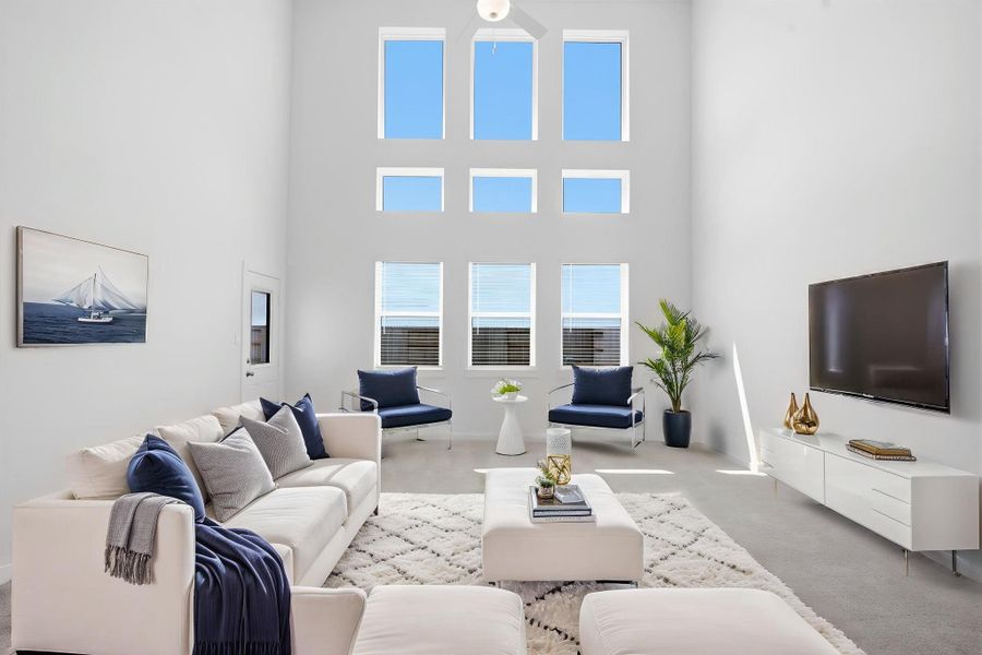 Furnished interior view inside a new home in , Rosharon (Image 12).