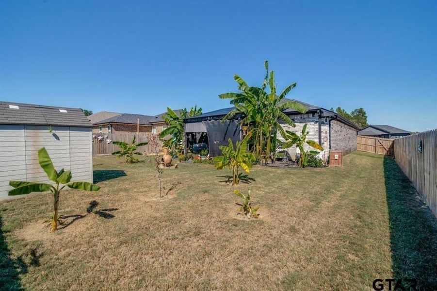 Exterior details and patio area of a home in , Lindale (Image 21). Exterior details and patio area of a home in , Lindale (Image 21).