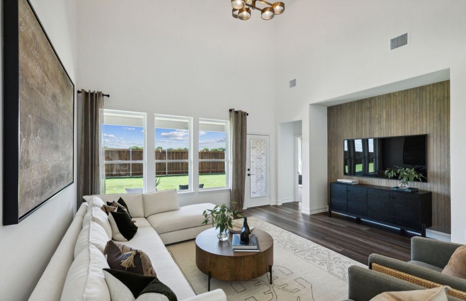 Furnished interior view inside a new home in Wellington, Fort Worth (Image 5).
