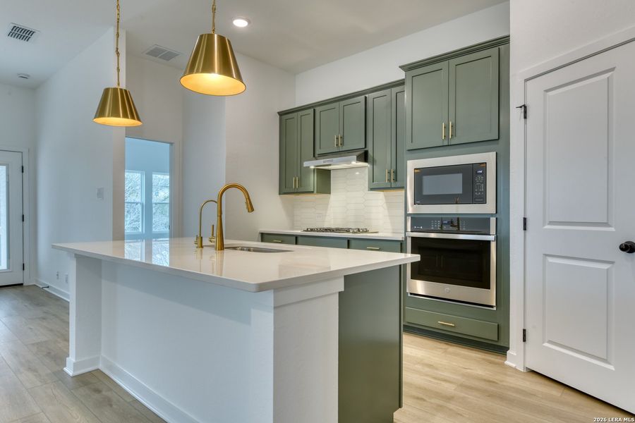 Furnished interior view inside a new home in Arcadia Ridge, San Antonio (Image 8). Furnished interior view inside a new home in Arcadia Ridge, San Antonio (Image 8).