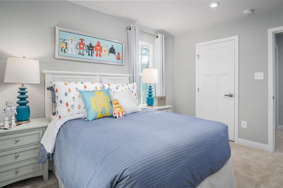 Representative furnished interior of a home built from the Odessa by Ryan Homes in Cedarside Townhomes at Dry Creek, Goodlettsville (Image 14).