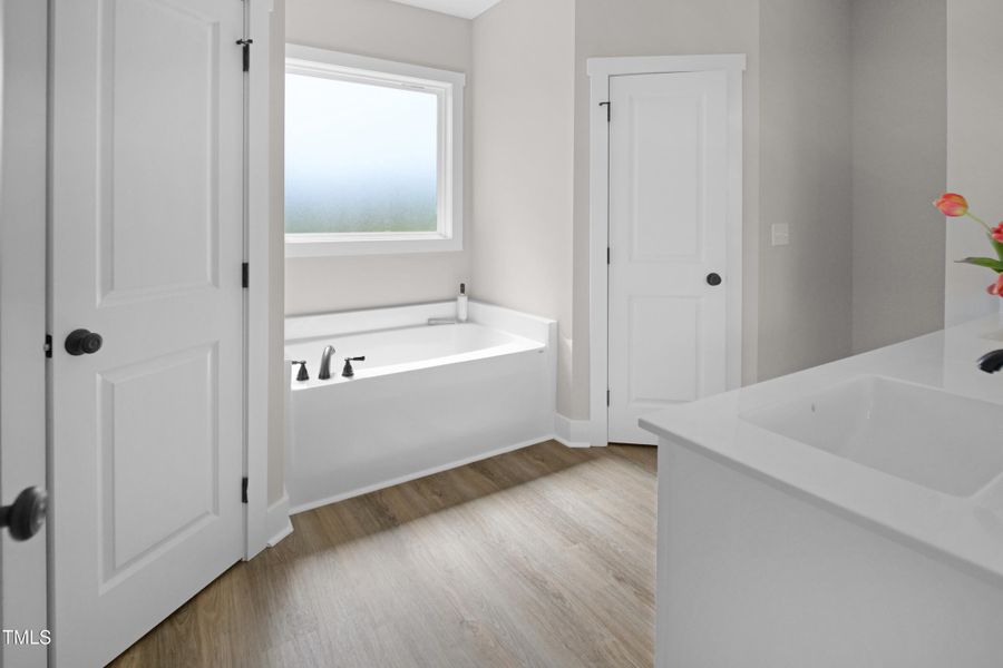 Master Bathroom with Tub Master Bathroom with Tub
