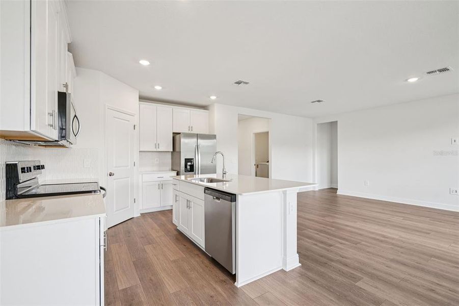 Furnished interior view inside a new home in The Reserve at Hammock Oaks - Signature Series, Lady Lake (Image 7).