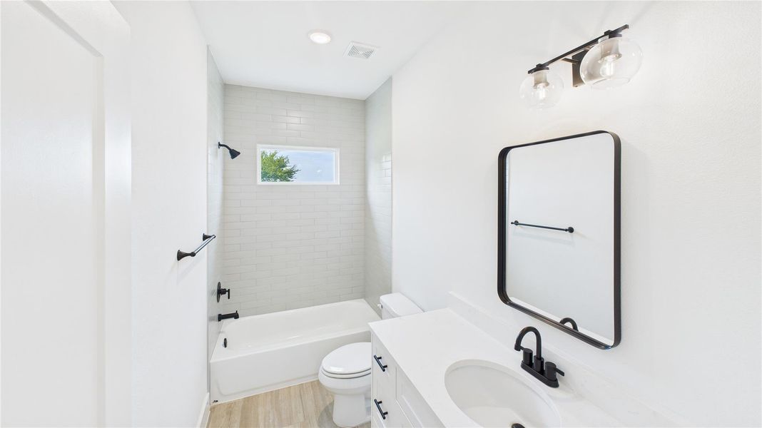 Furnished interior view inside a new home in , Houston (Image 12).