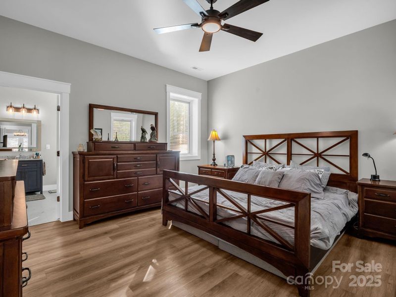 Furnished interior view inside a new home in , Mill Spring (Image 30).