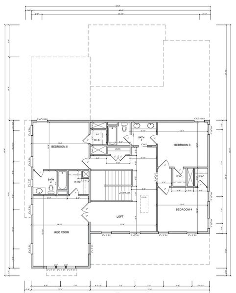 2D floor plan layout of this home in Charleston Proper, Charleston, SC (Image 4).