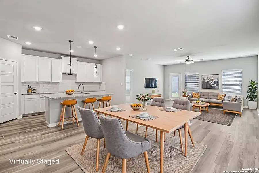 Furnished interior view inside a new home in Arcadia Ridge - Premier Series, San Antonio (Image 3).