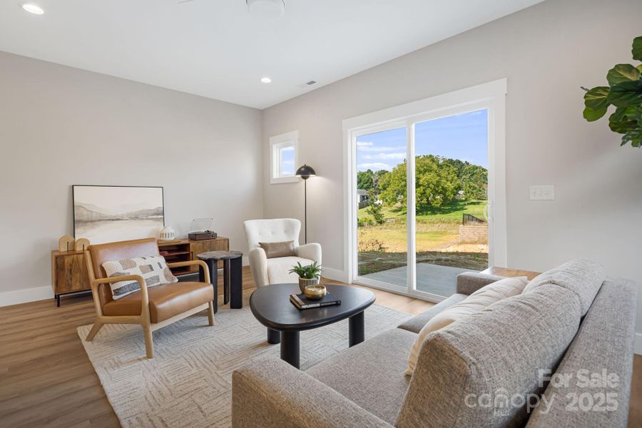 Furnished interior view inside a new home in , Asheville (Image 9).