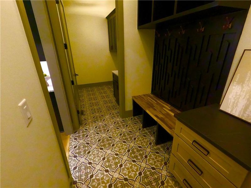 In-progress construction of a new home in , Alpharetta, GA (Image 12).