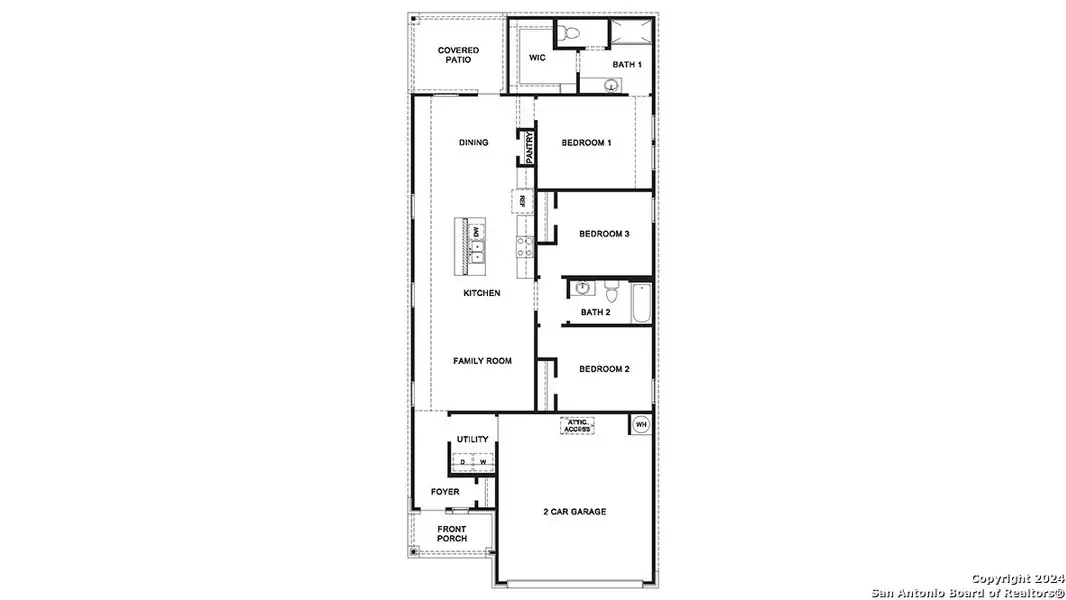 2D floor plan layout of this home in , San Antonio, TX (Image 2). 2D floor plan layout of this home in , San Antonio, TX (Image 2).