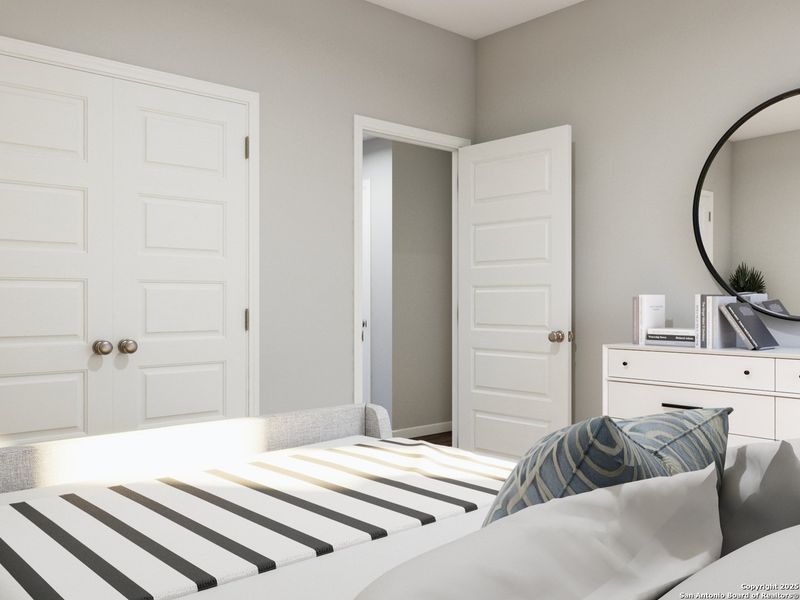 Furnished interior view inside a new home in Swenson Heights, Seguin (Image 10).